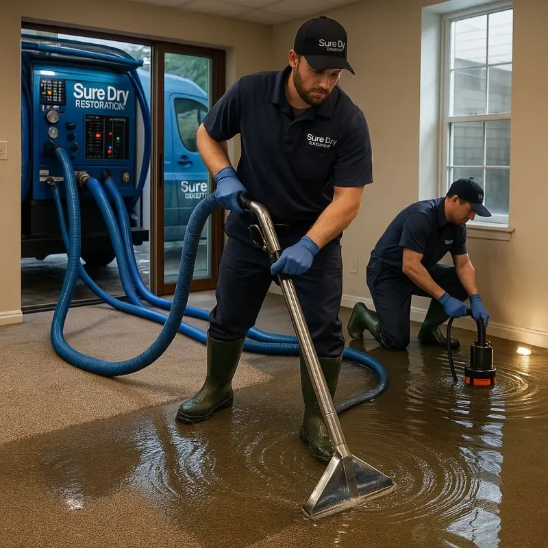 Water Extraction and Removal process in Merritt Island, FL
